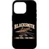 Blacksmith Shirts & Gifts HHWCo. Custodia per iPhone 16 Pro Fabbro in acciaio grezzo vera forma forgiatura design