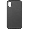 Tech21 Evo Luxe Faux Leather Custodia Protettiva per Apple iPhone XR - Cuoio Nero