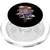 Glicine Fiore Giapponese Giappone Esteti Fiore Di Glicine Giapponese Floreale PopSockets PopGrip per MagSafe