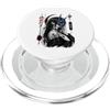 Yokai Oni Tattoo Anime Girl Manga gotico Maschera Yokai Oni Anime Ragazza Demone Tatuaggio Gotico PopSockets PopGrip per MagSafe