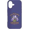 LA Region Apparel and Goods by taiche Custodia per iPhone 17 Fiori lilla-viola: Pride of LA