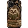Cozy Cottagecore Woodland Animals & Book Custodia per iPhone 11 Pro Cottagecore - Riccio lettura libro amante vintage floreale