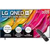 LG QNED AI 86 Pollici, Serie QNED80 2025 Smart TV 4K - 86QNED80A6A | Processore ?7 Gen8, Dynamic QNED Color, Design Super Slim, WebOS con AI, Telecomando Puntatore AI, Gaming VRR 4K@60Hz