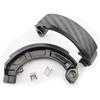 Generico 25280305 COPPIA GANASCE FRENO POSTERIORI RACING PINASCO PER Vespa ET3 125/Special 50 4M/Primavera 125/ET3 125/90 SS/Nuova 125