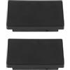 VGOL Set da 2 Coperture per Interruttore del Cruscotto dell'Auto 321957087A Compatibile con VW