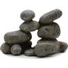 Amtra Deko Pietre Zen Giapponesi - Decorazione in Resina atossica per Acquari, Accessorio Ornamentale subacqueo, Decorativo rifugio nascondiglio, Dipinto a Mano, Dimensione 8 * 12,5 * 7,5 cm