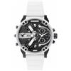 Diesel Mr. orologio daddy orologio da uomo, movimento multifunzionale con cinturino in silicone, acciaio inossidabile o pelle