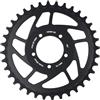 RichVibe E-for - Corona per bicicletta 36T per motore BAFANG BBSHD 1000W, 48V 52V Pignone in lega di alluminio per bicicletta elettrica, nero