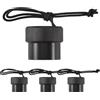 Asyduey 4PZ Scuba Diving Regolatore DIN Femminile 1St Tappo Antipolvere per Il Primo Stadio Tappo per Valvola Serbatoio DIN per Snorkeling S