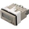 TONIXY Contatore digitale Totalizzatore LCD a 8 cifre DC 3-36V Montaggio a | Schermo LCD a 8 cifre, lettura chiara, ingresso DC 3-36V, progettazione del supporto del pannello, affidabilità del grado