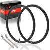 1PZ YO2-3PL 24x1.75 Camera d'Aria con Valvola Diritta Sostitutivo per 24x1.75 24x1.95 24x2.125 Mountain Bike
