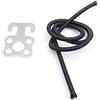 Asyduey Scuba Diving Plate Hook con Bungee per Backmount Sidemount BCD e Muta Stagna