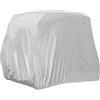 Asyduey Copertura per Carrello da Golf per 4 Passeggeri 210D Oxford Copertura Antipioggia per Tetto Antipolvere Impermeabile per Ez Go, Club Car,