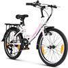 Romico Bicicletta per bambini da 20 pollici, MTB, cambio a manopola, freni V-Brake e parafanghi