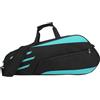 Generisch Borsa per racchette da badminton, borsa sportiva con grande capacità | Zaino in tela 900D, 72 cm di lunghezza, design nero, spazio per scarpe, vestiti, asciugamani, allenamento