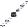 Generic Rullo Portafilo SIC Impermeabile per Shimano Stella SW e TwinPower SW | SW-E3, 3 Cuscinetti a Sfera, 2 Anelli Impermeabili, Compatibile Serie 5000-8000, Ricambio Mulinello Spinning