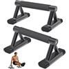 Kipika Barre parallele per calisthenics, barre per flessioni e dip con manici in schiuma, supporto stabile per cavalletti, L-Sits e allenamento di forza a casa, capacità 600 lbs / 272 kg