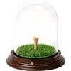 CENGPXGH Supporto compatto per palline da golf in acrilico e legno, perfetto per esporre le tue palline preferite Custodia antipolvere per palline da golf