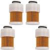 Asyduey 68V-24563-00 18-7979 Filtro Carburante per Mercury Fuoribordo F50 F60 F75 F90 F115 50-115 4 Tempi 4 Pezzi