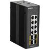 D-Link DIS 300G-12SW - Switch - gestito - 8 x - DIS-300G-12SW