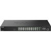 D-Link DMS-1250-28P - Switch - L2+ - Intelligente - 24 x 10/100/1000/2.5G (PoE++) - DMS-1250-28P/E