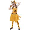 Rubie's Rubies Costume gattino Naraja per ragazze, Top, diadema, guanti, tutù con coda e collant, originale, ideale per Halloween, Natale, carnevale e compleanno.