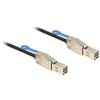 Delock Kabel Mini SAS HD Delock SFF 8644 -> SFF 8644 St/St 1.00m [83394]
