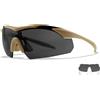 Wiley X WX Vapor occhiali tattici balistici, montatura sabbia opaca,