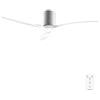 Cecotec Ventilatore da Soffitto con Telecomando da 132cm EnergySilence Aero 5400 Classic Iron&White. Motore DC 40W, 3 Pale, 6 Velocità, Timer fino a 8h, Modo Winter/Summer, Benessere e Comfort in Casa