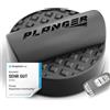 PLANGER® Cric per auto con base in gomma, compatibile con alcuni modelli Audi - Resistente alla rottura, capacità 3 tonnellate (CURBY PAD, piatto, 1 pezzo)