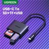 UGREEN lettore di schede USB C tipo C a USB SD lettore di schede Micro SD per iPad accessori per Laptop adattatore per schede di memoria lettore di schede SD