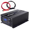 WZRELB 2000W picco onda sinusoidale pura Inverter solare potenza 1000W 12V/24V/36V/48V cc a 120V/220V/230V/240V convertitore di tensione ca Display LCD