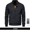 AIOPESON Giacca da baseball in tinta unita da uomo Casual Colletto alla coreana Bomber Giacche da uomo Autunno Giacche slim fit di alta qualità per uomo