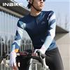 INBIKE bici da strada manica lunga maglia da ciclismo abbigliamento da uomo camicia da ciclismo Fast Bike MTB maglia da ciclismo cerniera completa con tasche
