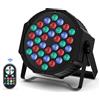 U'King 4PCS/8PCS 36LED Par Lights RGB LED DJ Stage Light con telecomando DMX512 Sound attivato per Party Stage Effect Light