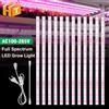 Hunta LED Grow Light Bar spettro completo AC100-265V SMD2835 per piante alberi da frutto LED Grow Light per fiori Veg LED Grow Tube
