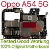 FUCHU Versione globale Scheda madre sbloccata originale per Oppo A54 5G Circuito testato Scheda logica principale per Oppo A54 5G