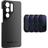 Freewell Filmmaker Kit Custodia per telefono con attacco da 17 mm e 4 filtri ND per Samsung Galaxy S23/S24/S25/S26 Ultra Accessori Fotografia