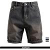 AIOPESON Pantaloncini di jeans casual retrò estivi da uomo 2025 Pantaloncini di jeans comodi ed eleganti in misto cotone vintage slim fit