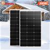 DOKIO Pannello Solare 200W Pannelli Solari 400W Solar Panel 18V Pannello Fotovoltaico 100 W Pannelli Fotovoltaici/Rigido Pannello Solare+12V Portatile Caricabatterie Con 5V USB Kit Pannelli Solare Per