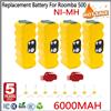 bonacell Batteria di ricambio NI-MH da 14,4 V 6000 mAh per aspirapolvere iRobot Roomba serie 500 510 530 550 560 570 580 600 700 800 900
