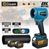 Gisam Gisha 400M/S 3000W Ad Alta Potenza Brushless Turbo Ventilatore Elettrico Aria Ventilatore Jet Foglia di Neve Polvere Strumento Per Makita Batteria Spille