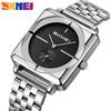Skmei Orologi da uomo SKMEI 2413, di lusso, al quarzo, con quadrante tridimensionale, per affari, moda, con data e ora.