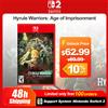 Nintendo Switch 2 Hyrule Warriors Age of Imprisonment Juegos Offerte di giochi Gioco fisico ufficiale al 100% Gioco Zelda per NS2