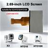 DITONG Schermo LCD per Proiettore DITONG X3, Codice Z2691080-V01, Accessori per Proiettore Compatibili con Magcubic HY310X/HY310