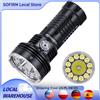 Sofirn Torcia LED Sofirn IF30 LUMINUS SFT40, Potente 12000lm, Batteria 32650, Lanterna Ricaricabile USB-C, Luce per Campeggio all'Aperto