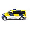 Playjocs Furgone della Polizia Municipale, veicolo a ruota libera, metallo con parti in plastica, non raccomandato per bambini di età inferiore ai 3 anni. PLAYJOXGT-8173