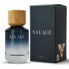 NONE Profumo da uomo REYES QUEENS, Savage 50 ml Famiglia Olfattiva: Fougère Formato: 50 ml Concentrazione: Eau de Parfum Genere: Maschile
