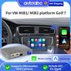 AUTOABC Carplay Wireless, Android Auto, Airplay per VW Volkswagen Skoda Octavia A5 Golf 7 Polo Passat B8 MIB/MIB2, Decoder GPS MirrorLink