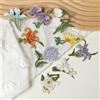 NONE Toppa ricamata a forma di fiore da stirare su camicia, toppa decorativa per abbigliamento, applicazione per vestiti, accessori fai da te fatti a mano per bambini
